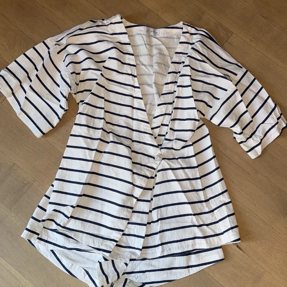 Sabo skirt striped shorts tunic set - Picture 5 of 13
